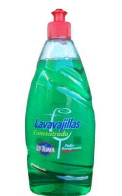 DETERGENTE MANUAL CONCENTRADO TUNA 12X750ML