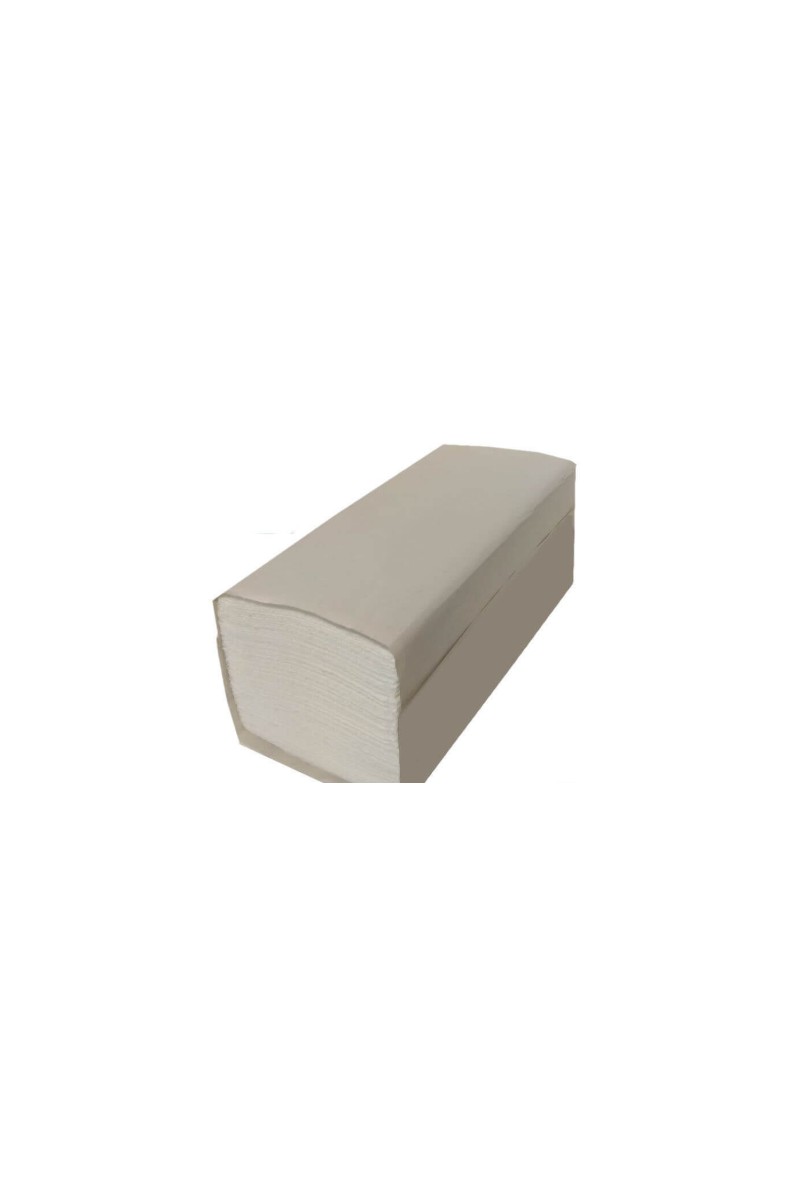 TOALLA ENGARZADA PASTA PLEGADA V (20X150UDS)