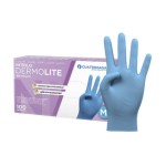 GUANTE NITRILO AZUL DERMOLITE T/G (100UDS)