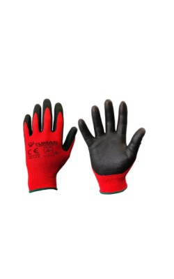 GUANTE NYLON NITRILO-FOAM ROJO T/G