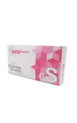 GUANTE VINILO SIN POLVO T/P (100UDS)
