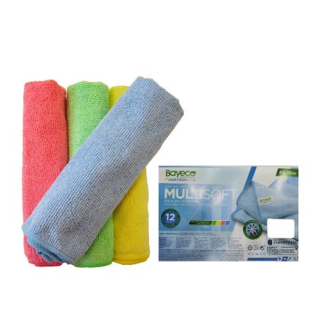 BAYETA MICROFIBRA MULTISOFT VERDE 30X40(12UD)