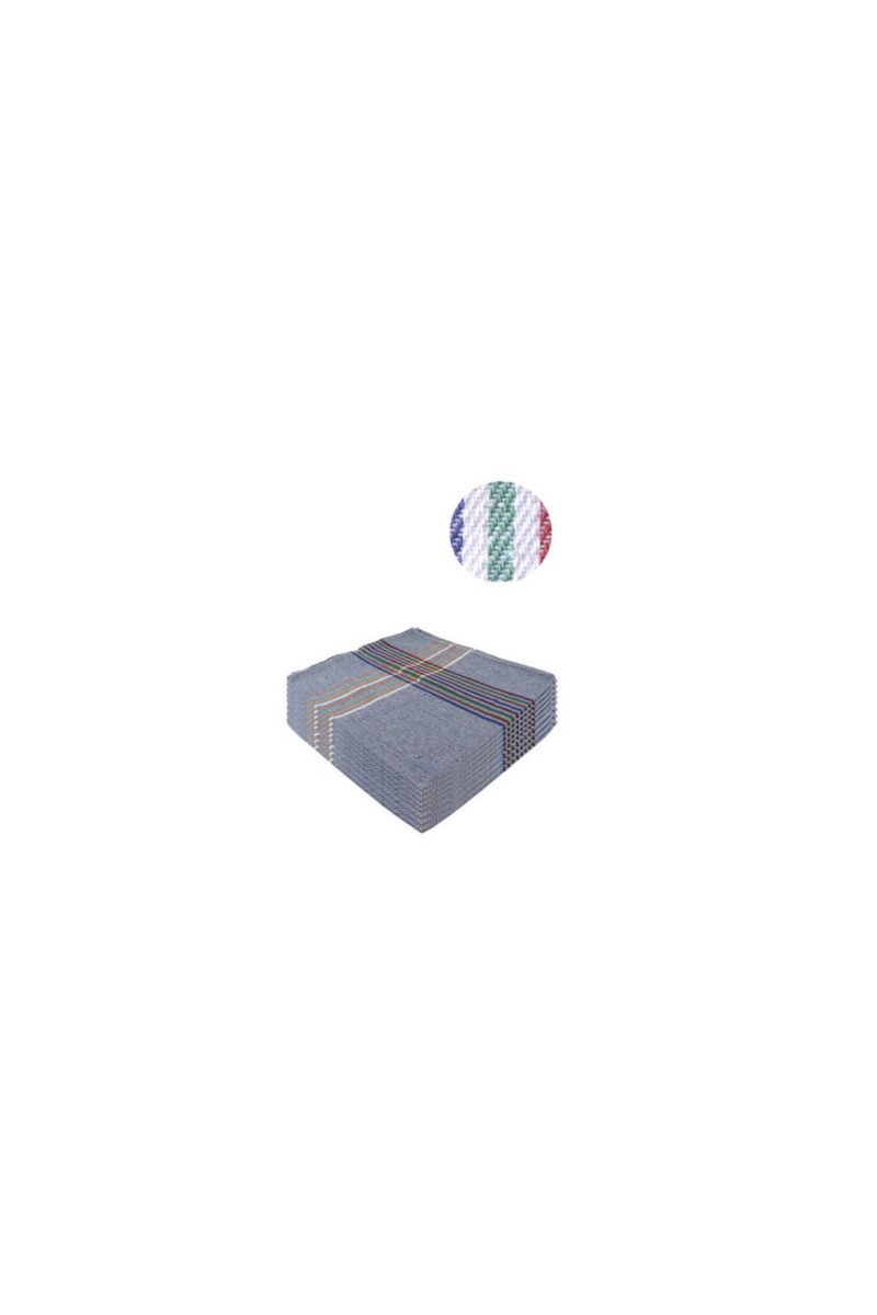 PAÑO ALGODON AZUL 60X60 (12UDS) HB