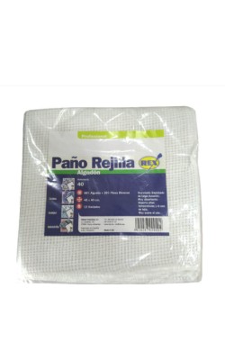 PAÑO REJILLA BLANCO 45X40 (12UDS)