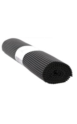 ROLLO POSAVASOS TAPIZ NEGRO 65X300