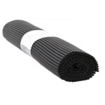 ROLLO POSAVASOS TAPIZ NEGRO 65X300