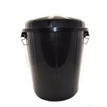CUBO CON TAPA GOLIAT 50L NEGRO