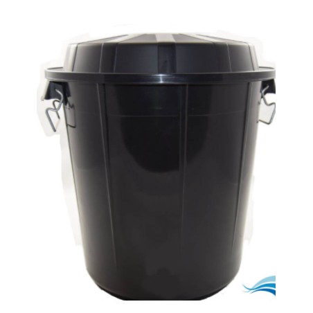 CUBO CON TAPA GOLIAT 70L NEGRO