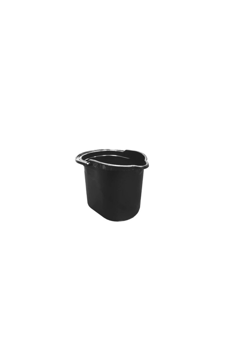 CUBO OVALADO NEGRO ONE SIN ESCURRIDOR 15L