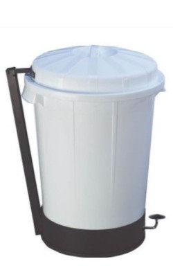 CUBO PEDAL GOLIAT 95L BLANCO