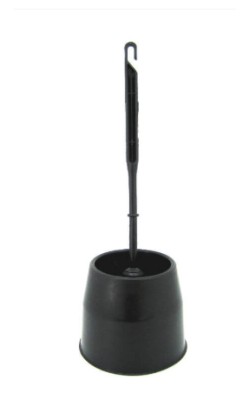 ESCOBILLERO NEGRO WC COMPLETO KUKUS PP