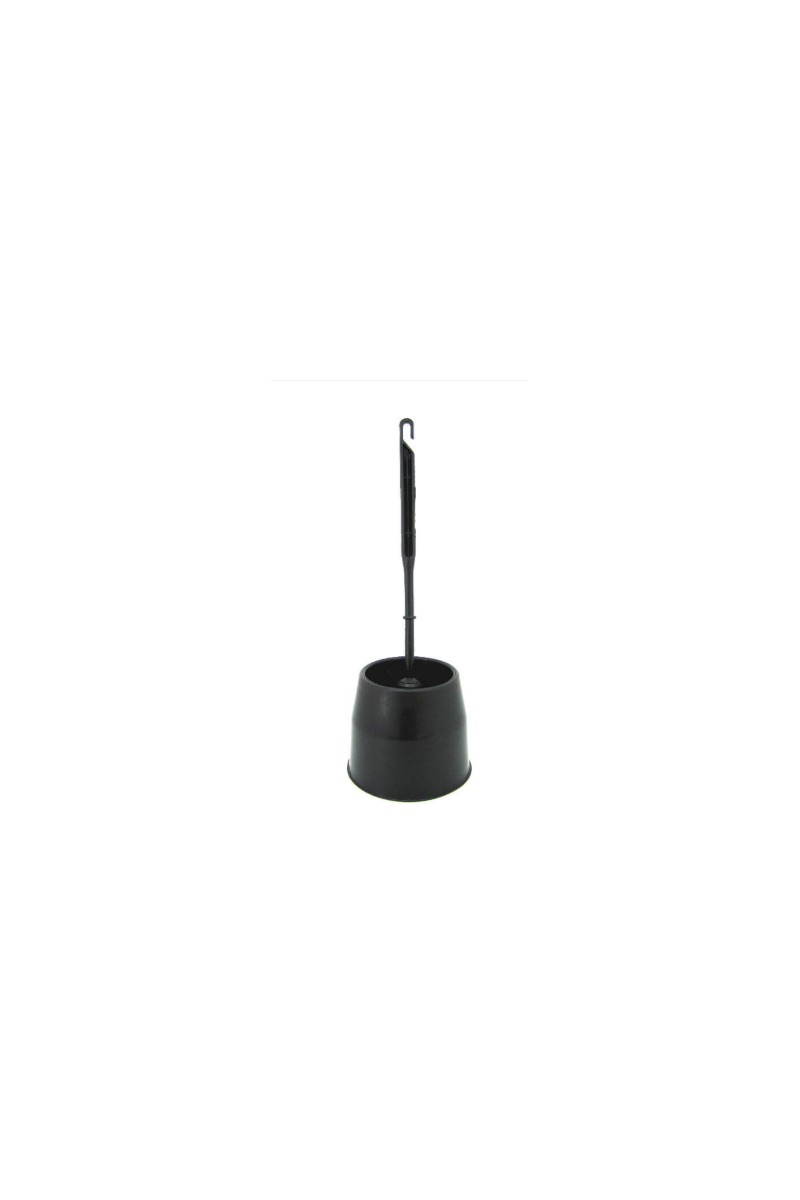 ESCOBILLERO NEGRO WC COMPLETO KUKUS PP