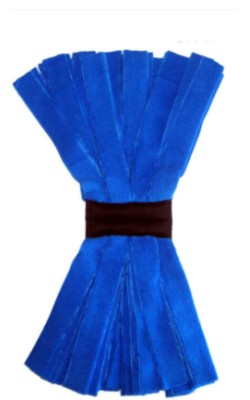 FREGONA CARRO MICROFIBRA TIRAS AZUL 250GR PP