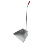RECOGEDOR METALICO GALVANIZADO CON PALO MAYA