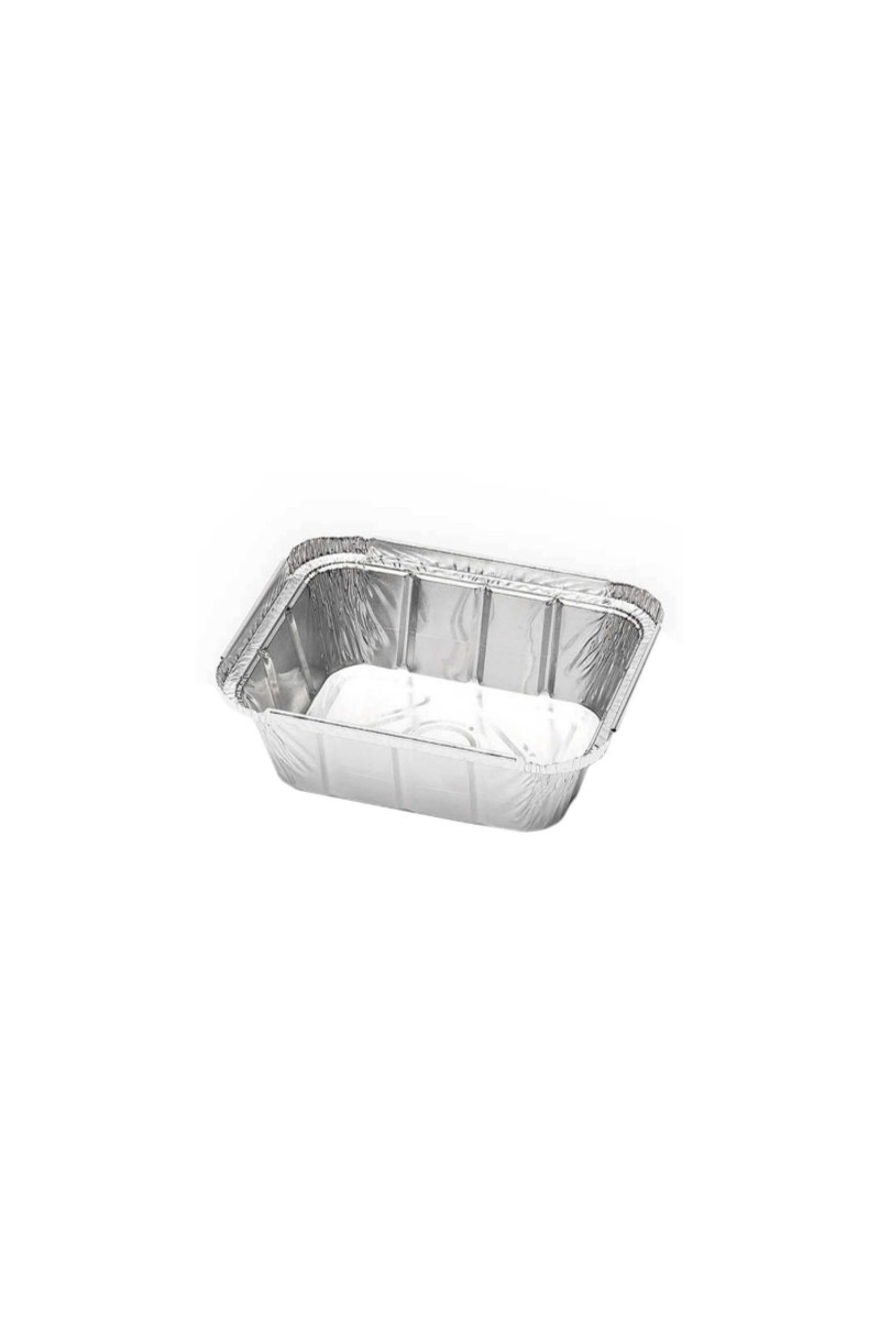 ENVASE ALUMINIO RECTANGULAR E-500 (100UDS)