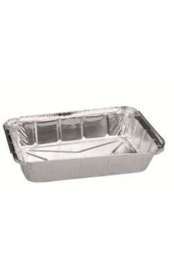 ENVASE ALUMINIO RECTANGULAR E-980 (100UDS)