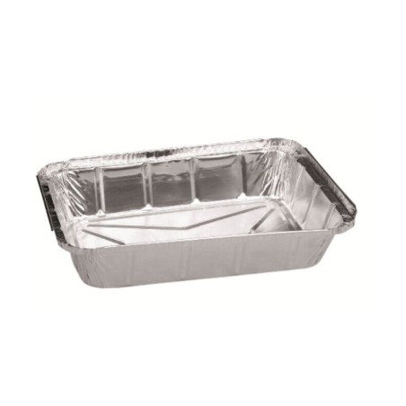 ENVASE ALUMINIO RECTANGULAR E-980 (100UDS)