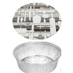 ENVASE ALUMINIO+TAPA B-1420 (POLLO) (100UDS)