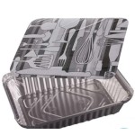 ENVASE ALUMINIO+TAPA RECTANGULAR E-650 (100U)