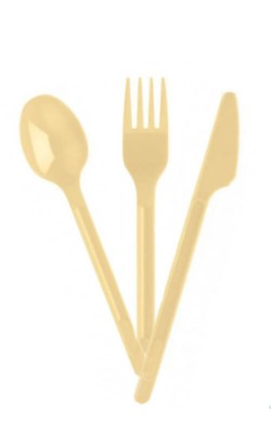 CUCHARA CREMA PS REUTILIZABLE 16.7CM (100UD)