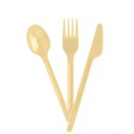CUCHARA CREMA PS REUTILIZABLE 16.7CM (100UD)