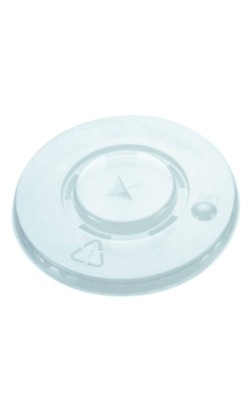 TAPA PLANA CRUZ ARISTEA VASO 500 TRANSP(100U)