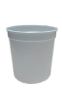 TARRINA PLASTICO BLANCA 1000CC PP (25UDS) RT