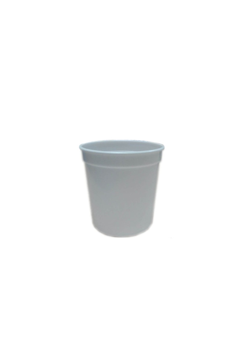 TARRINA PLASTICO BLANCA 1000CC PP (25UDS) RT