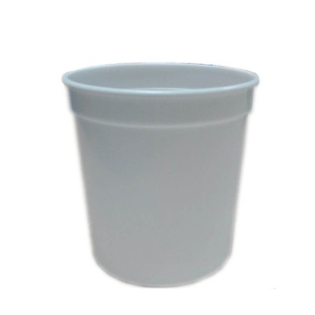 TARRINA PLASTICO BLANCA 1000CC PP (25UDS) RT