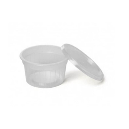 TARRINA PLASTICO TRANSPARENTE 100CC PP (50U)