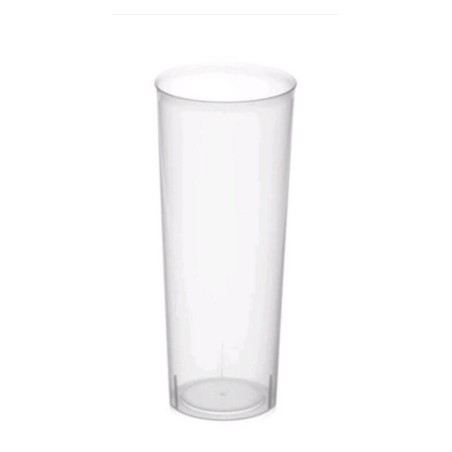 VASO TUBO REUTILIZABLE PP 300CC (10UDS)