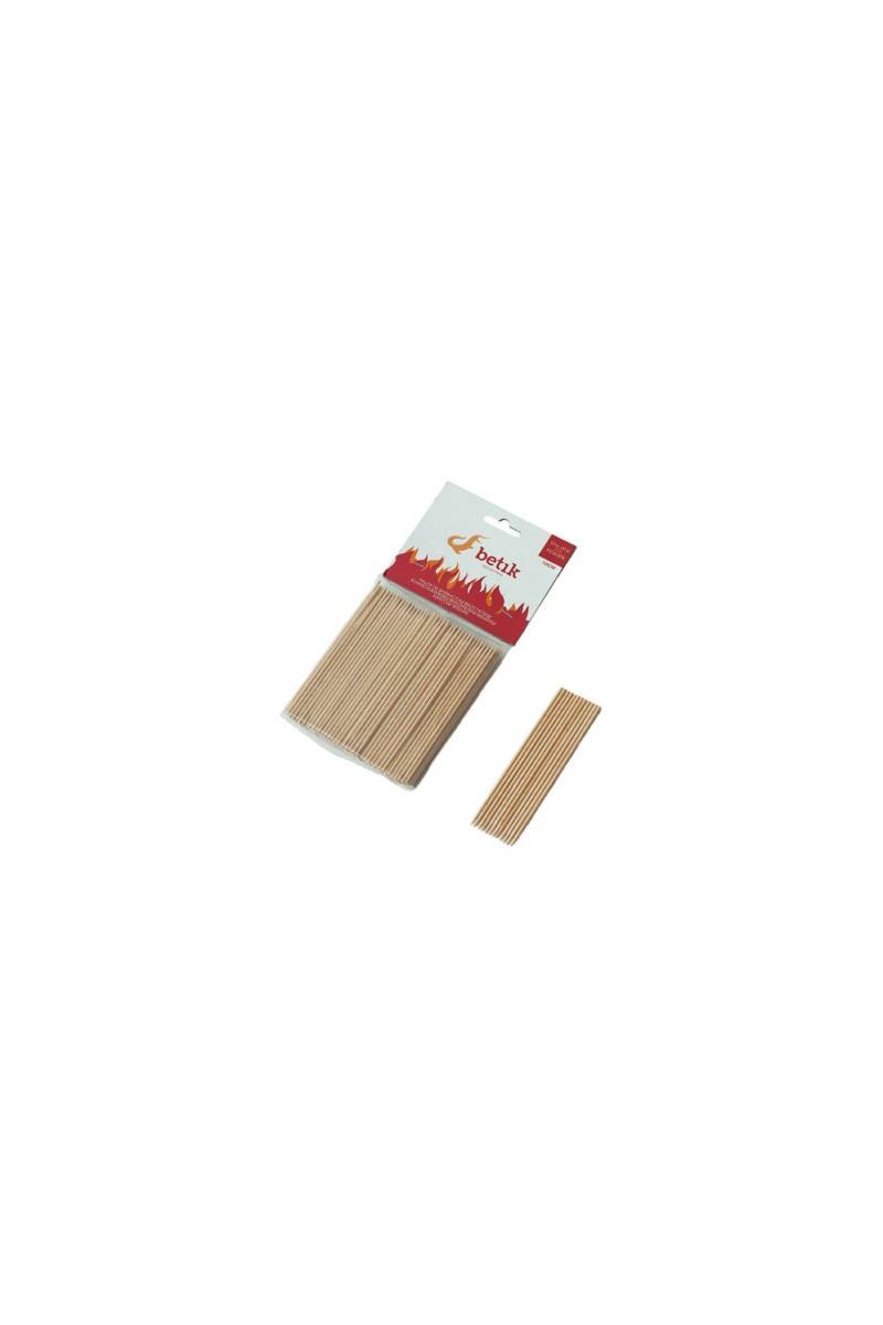 PINCHO BROCHETA 25CM (10X100UDS) BETIK