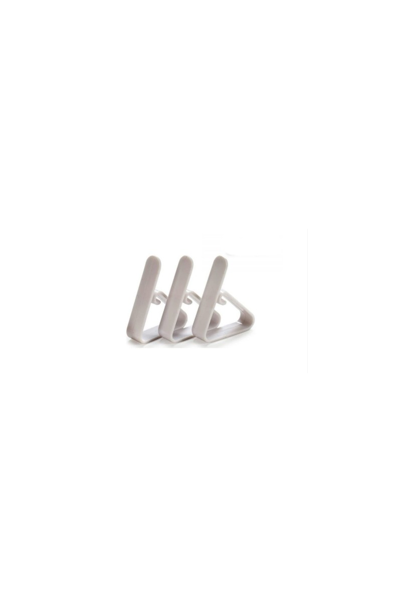 PINZA SUJETA MANTELES BLANCO (100UDS)