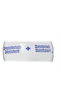 PRECINTO WC PLASTICO AZUL STANDARD (500UDS)
