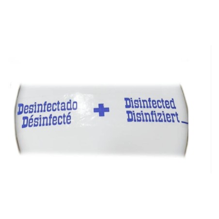 PRECINTO WC PLASTICO AZUL STANDARD (500UDS)