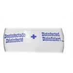 PRECINTO WC PLASTICO AZUL STANDARD (500UDS)