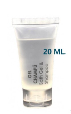 TUBO GEL-CHAMPU LUX 20ML (500UND)