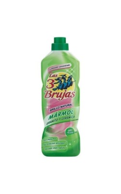 LIMPIADOR MARMOL 3 BRUJAS CONCENTRAD 1L (12U)