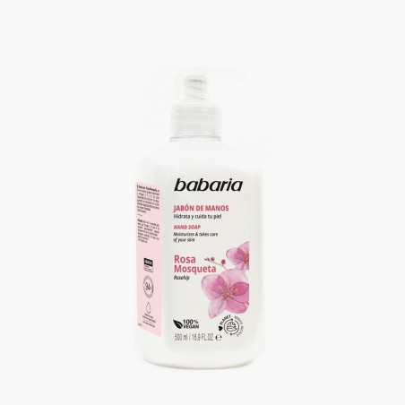 DOSIFI JABON MANO BABARIA ROSA MOSQUETA 500ML