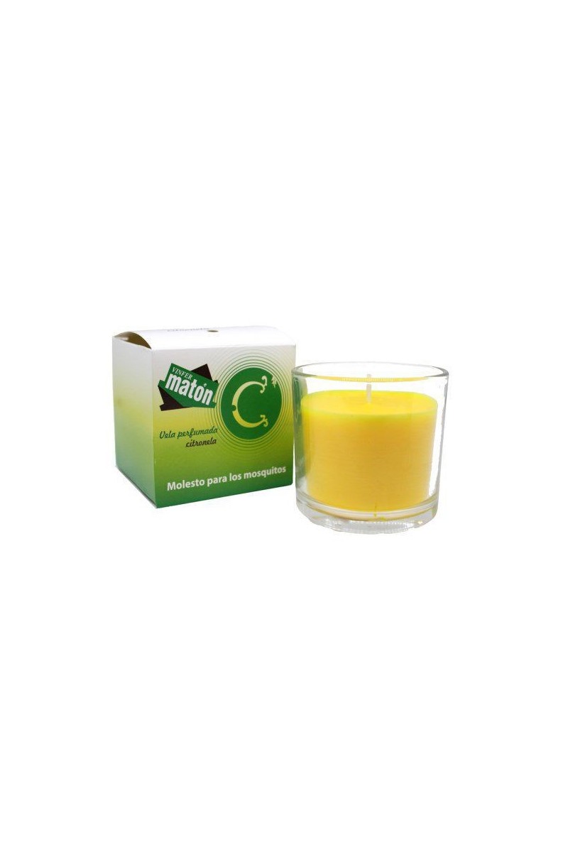 AMBIENTADOR VELA CITRONELA MATON