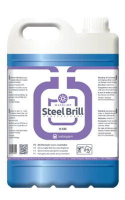 H-355 STEEL BRILL (5L) ABRILLANT INOXID