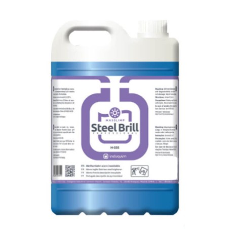 H-355 STEEL BRILL (5L) ABRILLANT INOXID