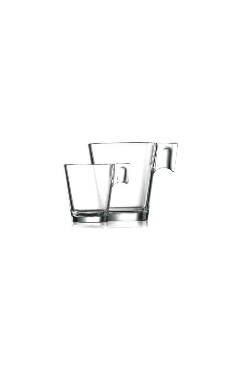 TAZA TRANSP.22CLS AROMA 100X85 ARC (12UDS)